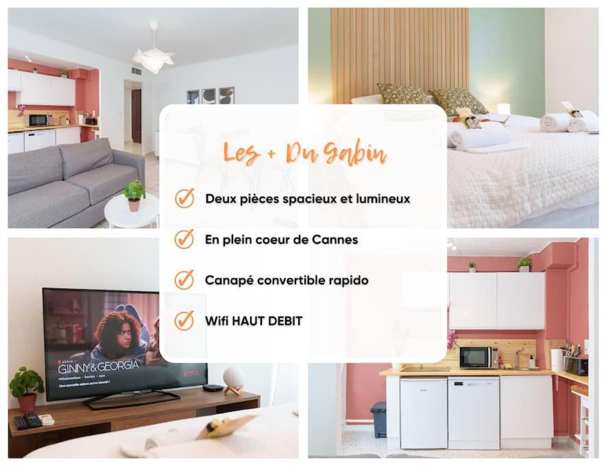 Le Gabin By Apirent #Centre-Ville #Climatisation #Wifi Cannes Esterno foto