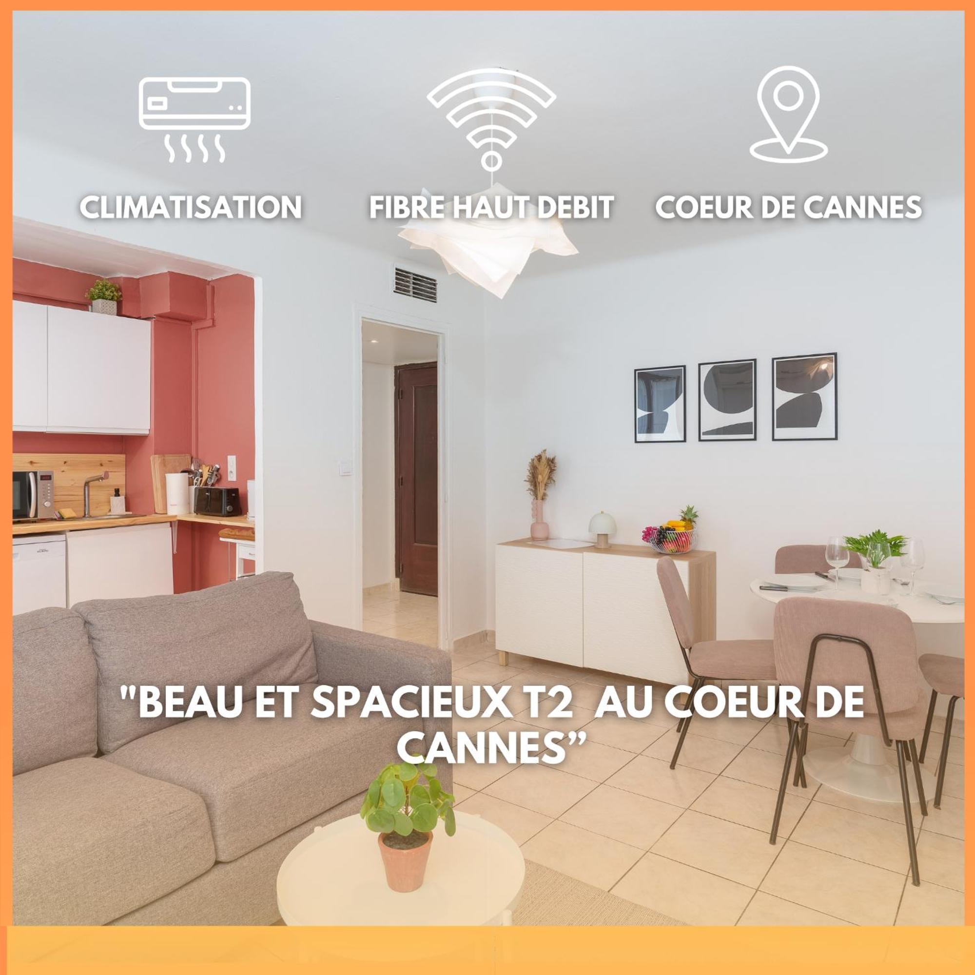 Le Gabin By Apirent #Centre-Ville #Climatisation #Wifi Cannes Esterno foto